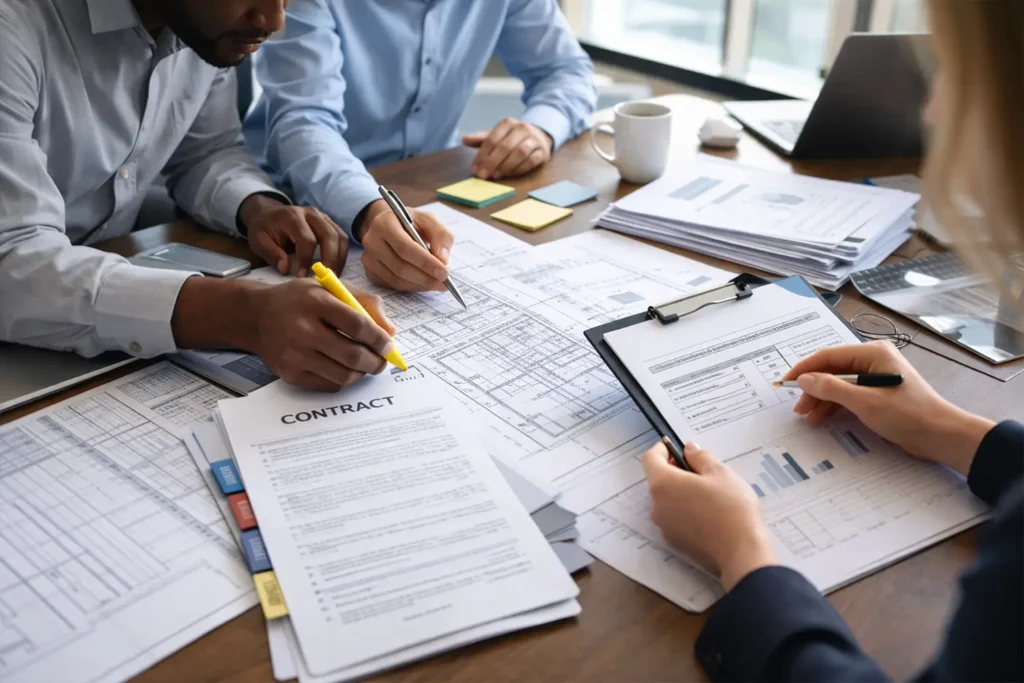 Pre-bid project setup